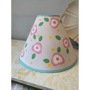 Rare Tatutina Artist Handpainted flowers Lampshade